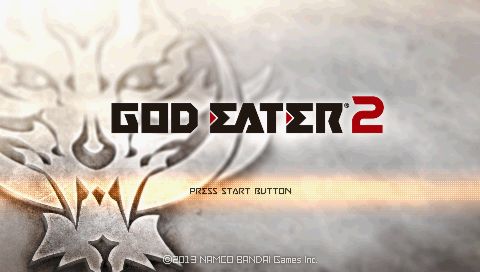 God Eater 2 — Title screen