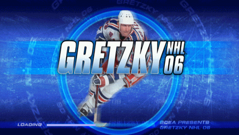 Gretzky NHL 06 — Title screen