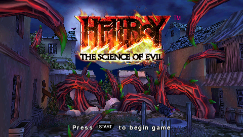 Hellboy : The Science of Evil — Title screen