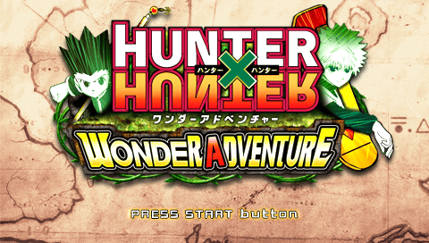 Hunter x Hunter : Wonder Adventure — Title screen