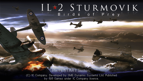 IL-2 Sturmovik : Birds of Prey — Title screen