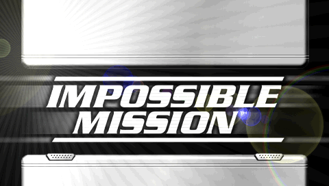 Impossible Mission — Title screen