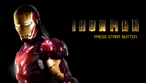 Iron Man — Title screen