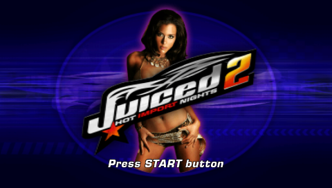 Juiced 2 : Hot Import Nights — Title screen