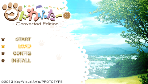 Kud Wafter — Title screen
