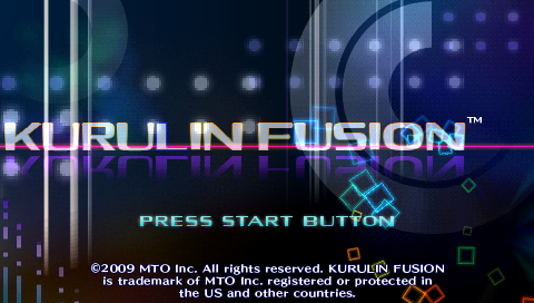 Kurulin Fusion — Title screen