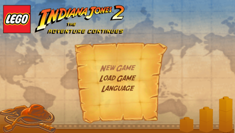 LEGO Indiana Jones 2 : The Adventure Continues — Title screen