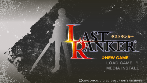 Last Ranker — Title screen