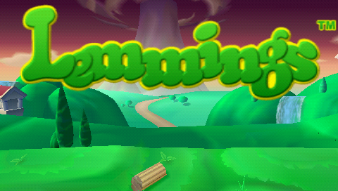 Lemmings — Title screen