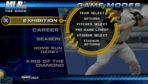MLB 06 : The Show — Title screen