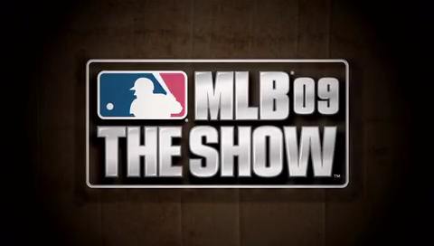 MLB 09 : The Show — Title screen