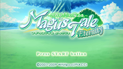 MagusTale Eternity : Sekaiju to Koisuru Mahou Tsukai — Title screen