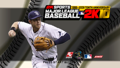 Major League Baseball 2K10 — Title screen