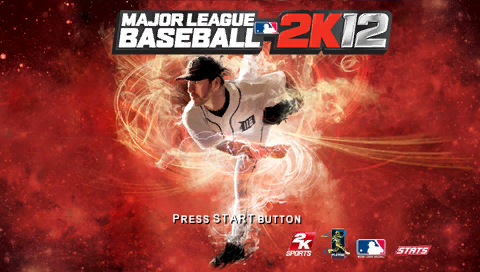 Major League Baseball 2K12 — Title screen