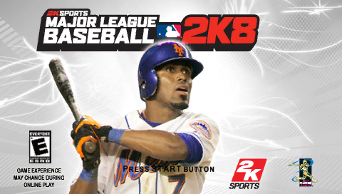 Major League Baseball 2K8 — Title screen