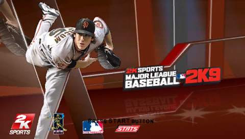 Major League Baseball 2K9 — Title screen