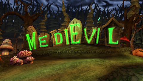 MediEvil : Resurrection — Title screen