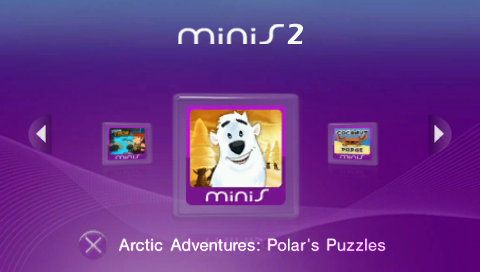 Mega Minis Volume 2 — Title screen