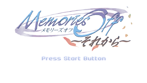 Memories Off : Sorekara — Title screen