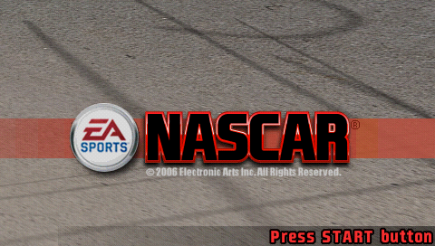 NASCAR — Title screen