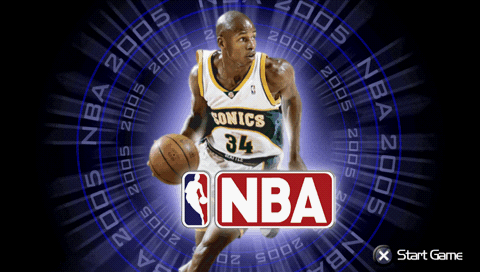 NBA — Title screen