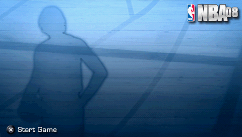 NBA 08 — Title screen
