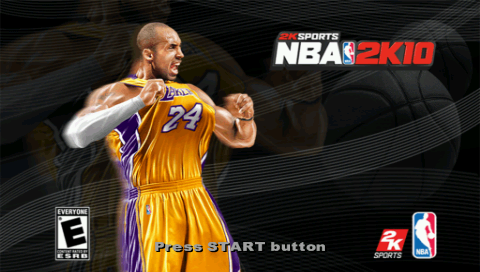 NBA 2K10 — Title screen