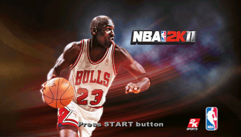 NBA 2K11 — Title screen