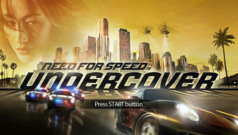 Need for Speed : Undercover — Title screen