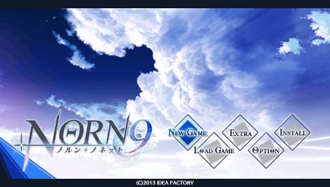 Norn9 : Norn + Nonette — Title screen