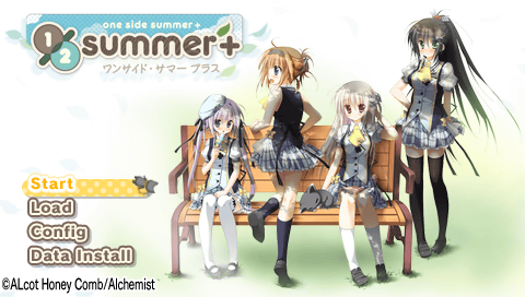 One Side Summer + — Title screen