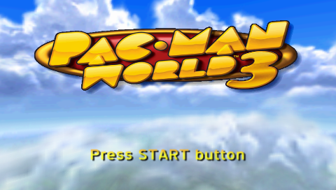 Pac-Man World 3 — Title screen