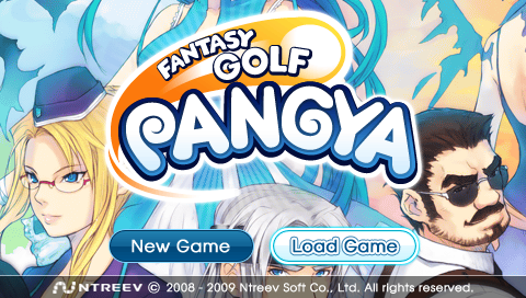 Pangya : Fantasy Golf — Title screen