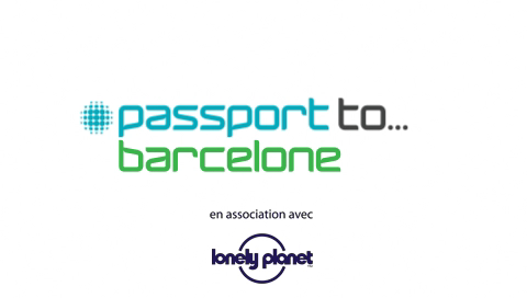 Passport to Barcelona — Title screen