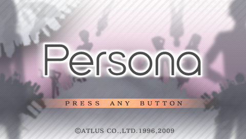 Persona — Title screen