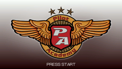 Pilot Academy — Title screen