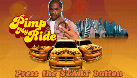 Pimp My Ride — Title screen