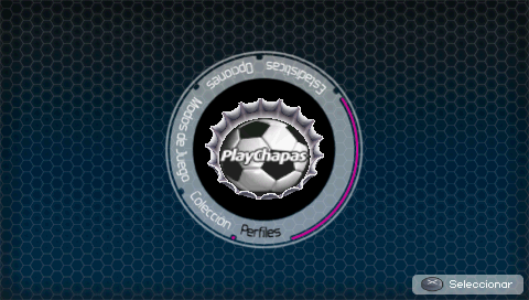 Play Chapas : Football Edition — Title screen