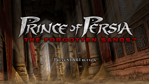 Prince Of Persia : The Forgotten Sands — Title screen