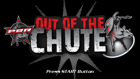 Pro Bull Riders: Out of the Chute — Title screen