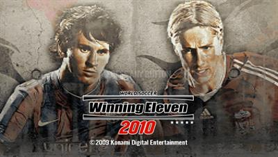 Pro Evolution Soccer 2010 — Title screen