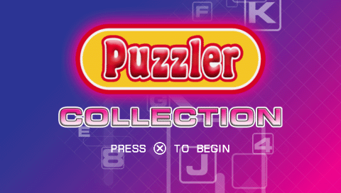 Puzzler Collection — Title screen