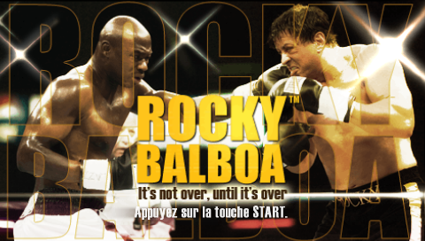 Rocky Balboa — Title screen