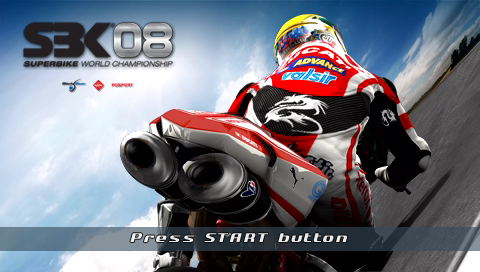 SBK 08 : Superbike World Championship — Title screen