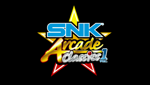 SNK Arcade Classics Vol. 1 — Title screen