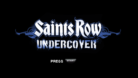 Saints Row : Undercover — Title screen