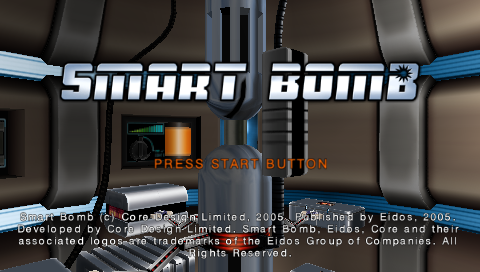 Smart Bomb — Title screen