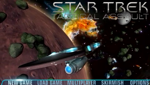 Star Trek : Tactical Assault — Title screen