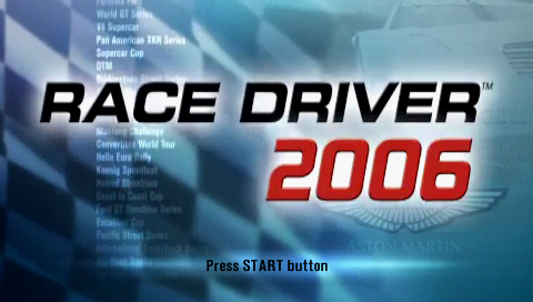 TOCA Race Driver 2 : The Ultimate Racing Simulator — Title screen