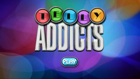 Telly Addicts — Title screen